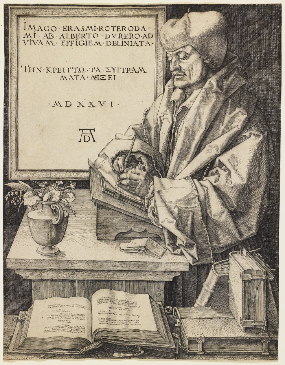 Rotterdami Erasmus alkotó: Albrecht Dürer