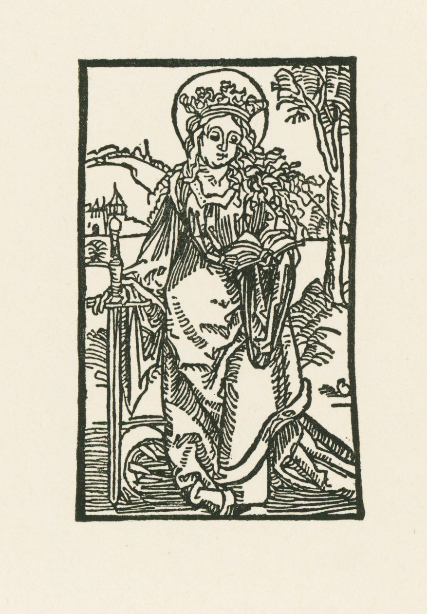 Szent Katalin alkotó: Albrecht Dürer or Duerer