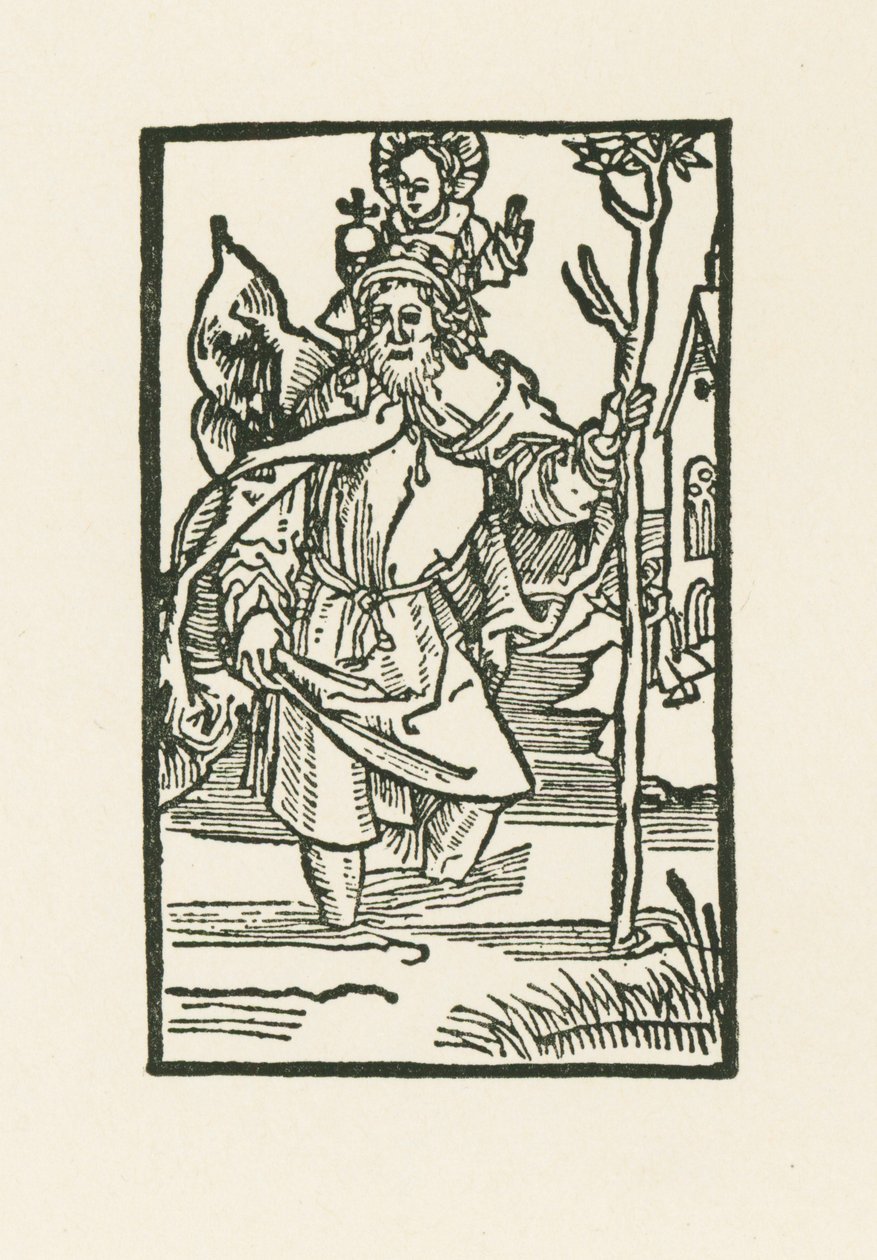 Szent Kristóf alkotó: Albrecht Dürer or Duerer