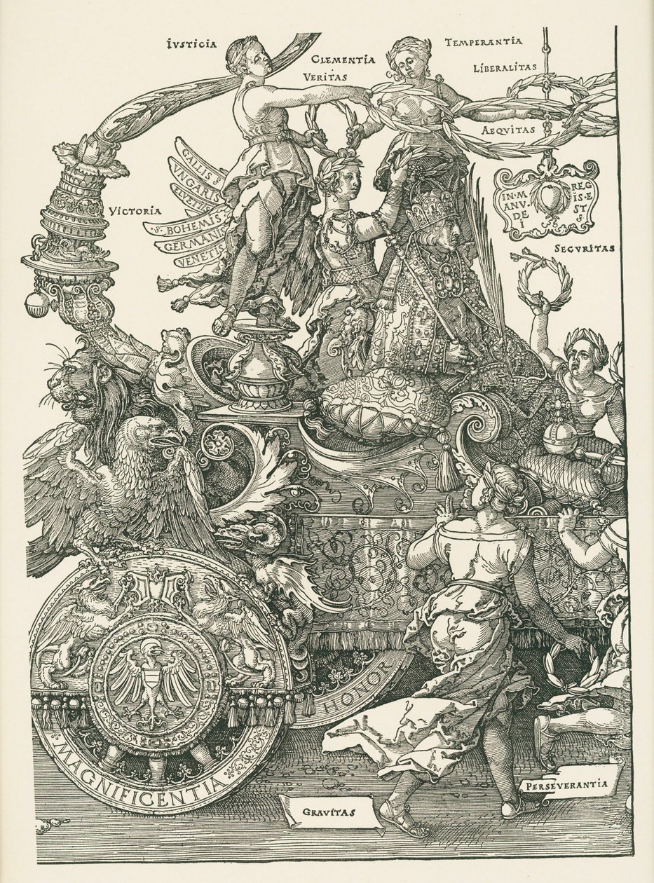 A nagy diadalmas autó alkotó: Albrecht Dürer or Duerer
