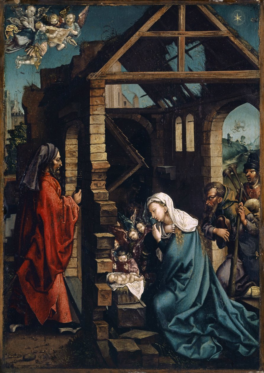 Krisztus születése alkotó: Albrecht Dürer