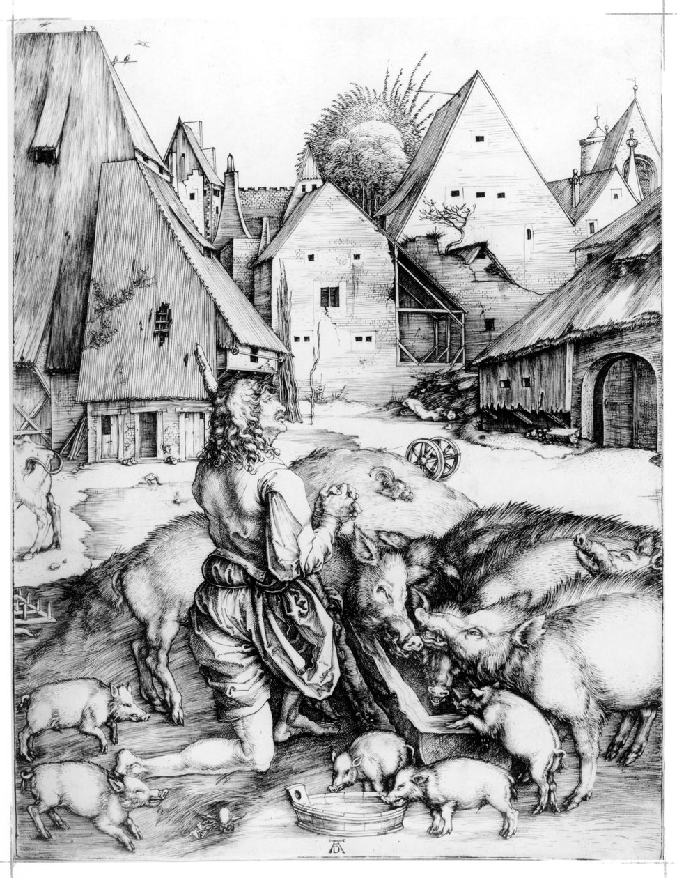 A tékozló fiú alkotó: Albrecht Dürer