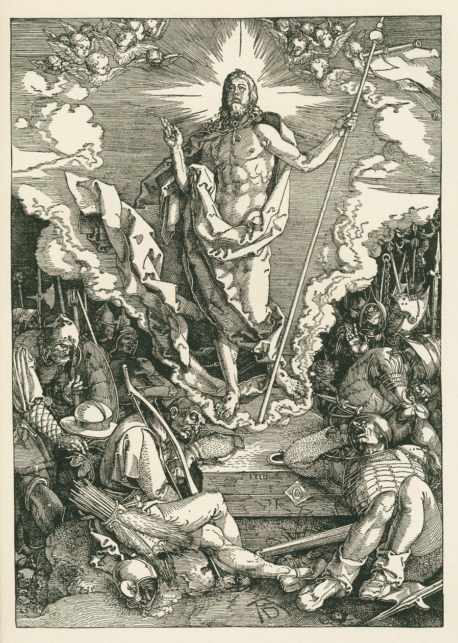 Krisztus feltámadása alkotó: Albrecht Dürer or Duerer