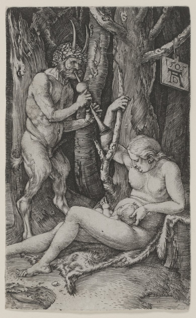 A Satyr család alkotó: Albrecht Dürer