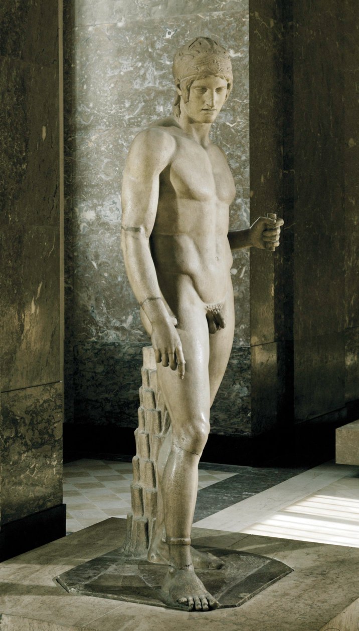 Ares, a Mars Borghese ... alkotó: Alcamenes Alcamenes