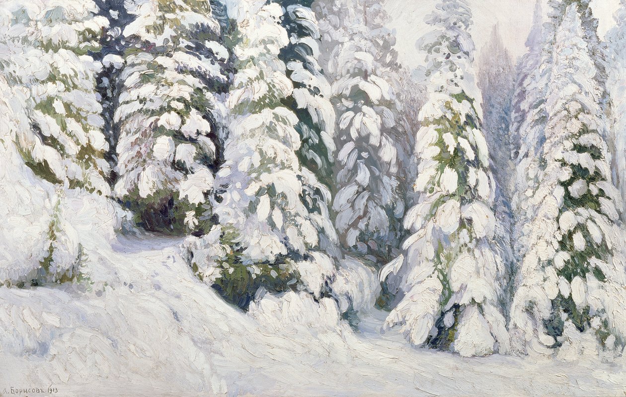 Téli mese, 1913 alkotó: Aleksandr Alekseevich Borisov