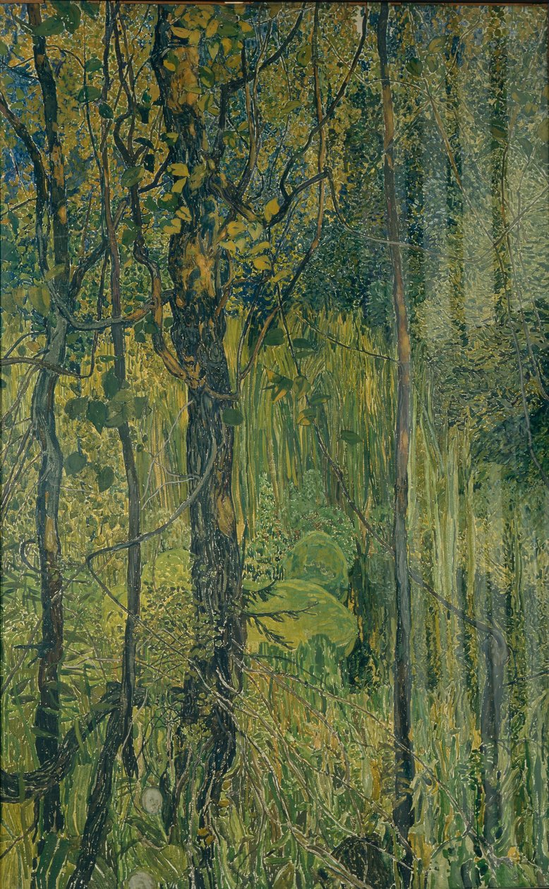 Mocsári erdő, 1917 alkotó: Aleksandr Jakovlevic Golovin