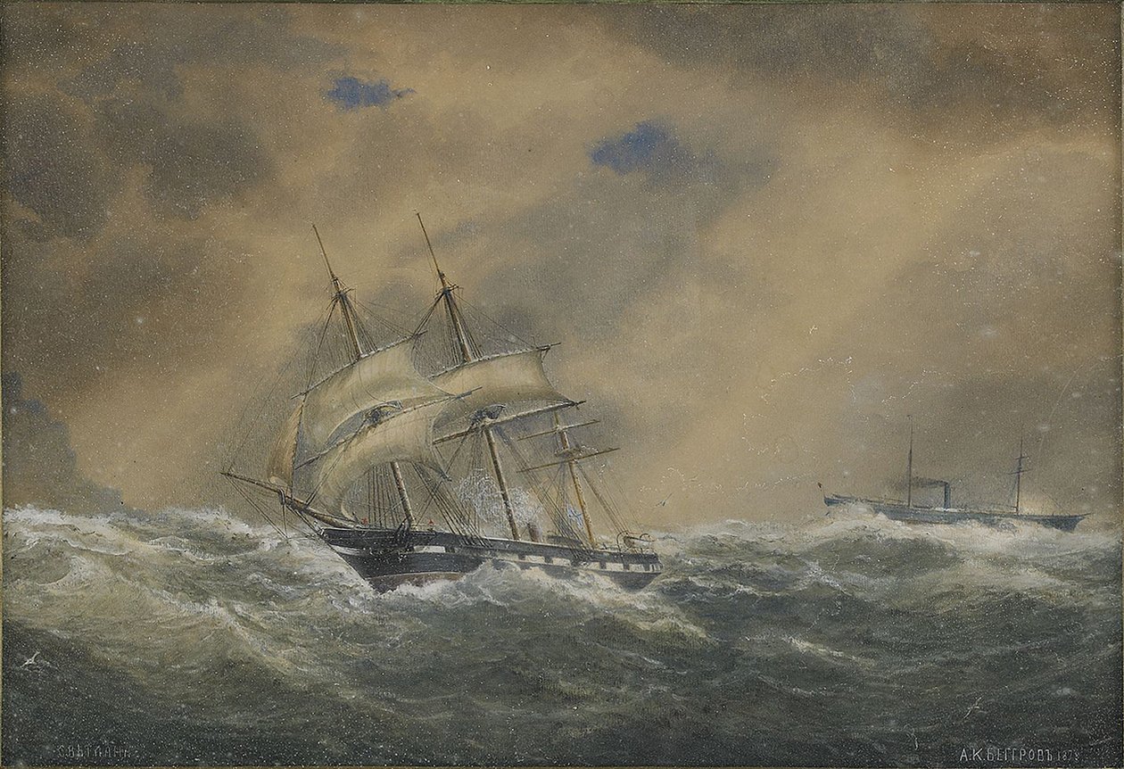 Szvetlana gőzfregatt, 1878 alkotó: Aleksandr Karlovich Beggrov