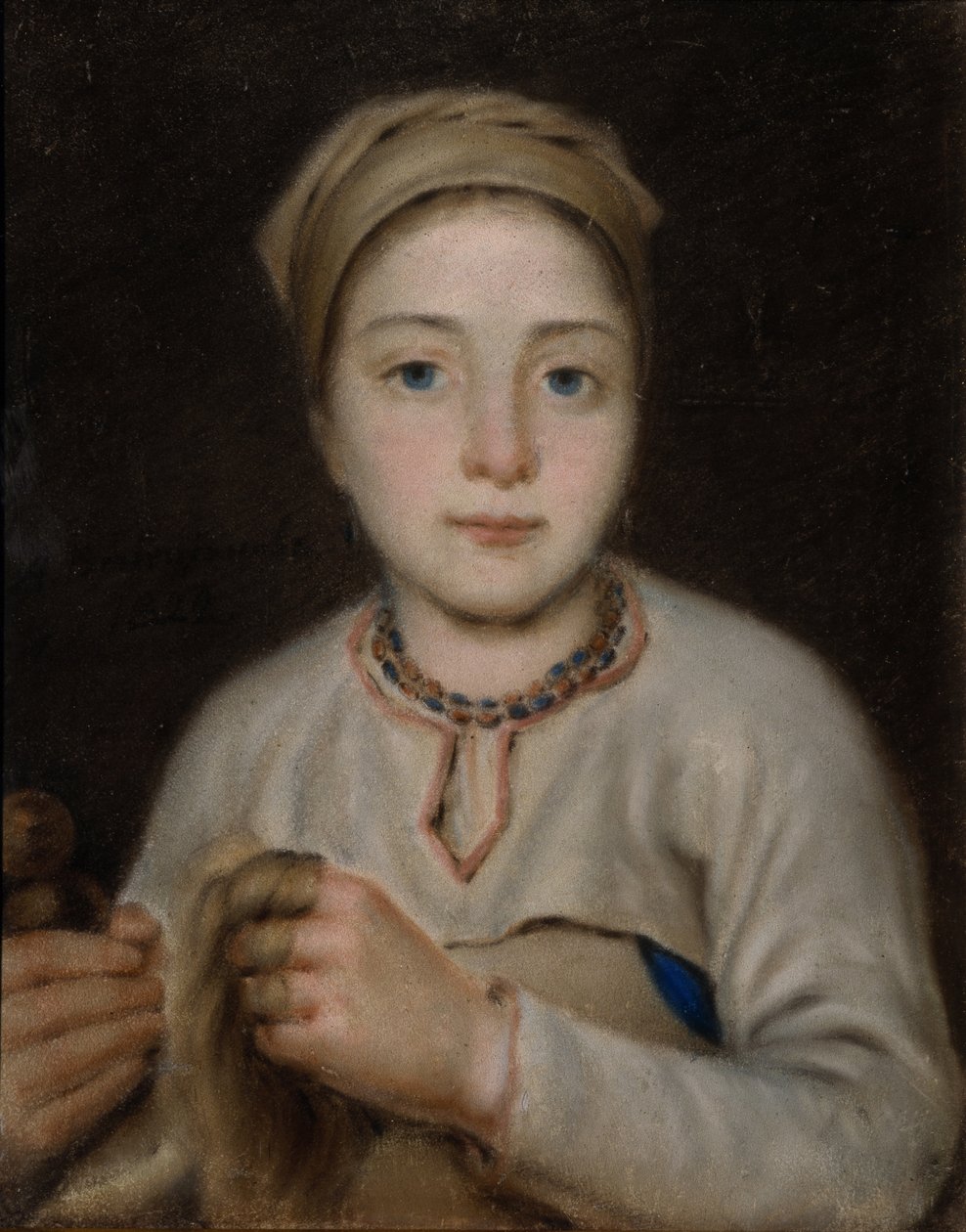 Anisya, 1822 alkotó: Aleksei Gavrilovich Venetsianov