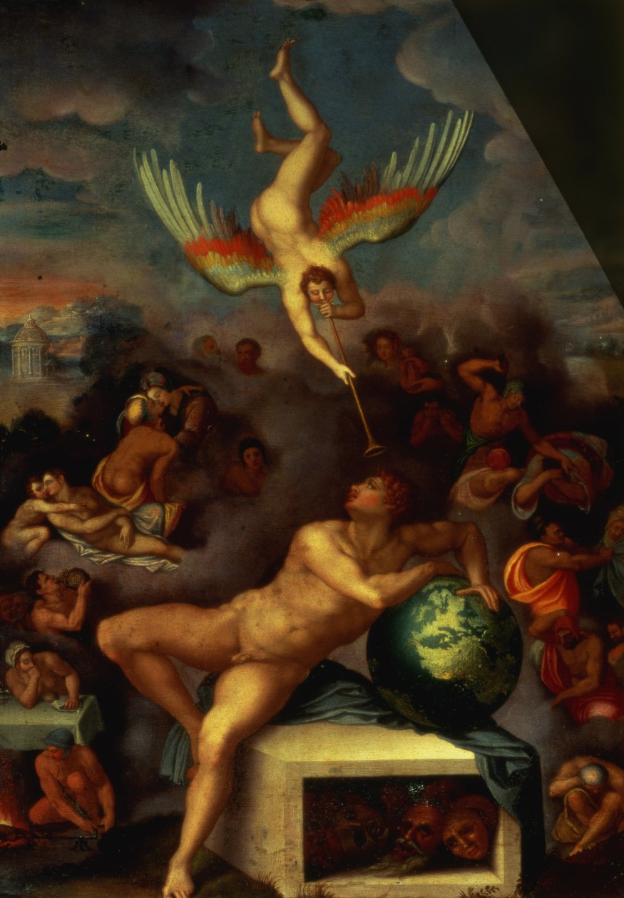 Az élet allegóriája (olaj, réz) alkotó: Alessandro Allori