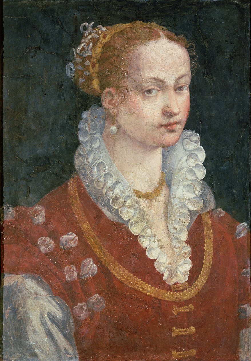 Bianca Cappello (kb. 1542-87) portréja Francesco de Medici, Toszkána nagyherceg felesége, 1585 körül alkotó: Alessandro Allori