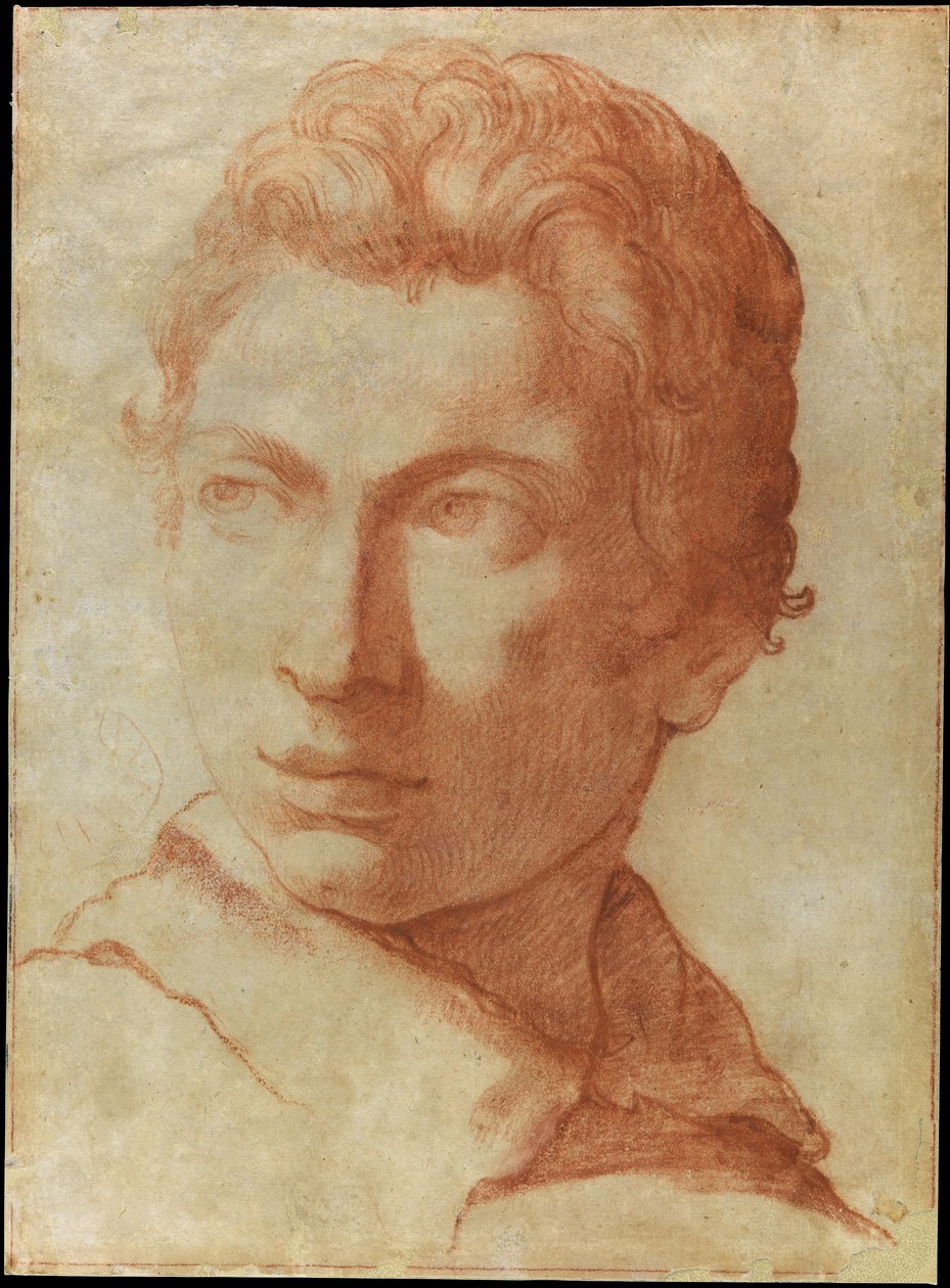 Egy fiatalember feje alkotó: Alessandro Tiarini