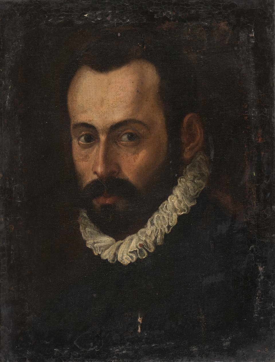 Alessandro Allori - Egy férfi portréja alkotó: Alessandro Allori