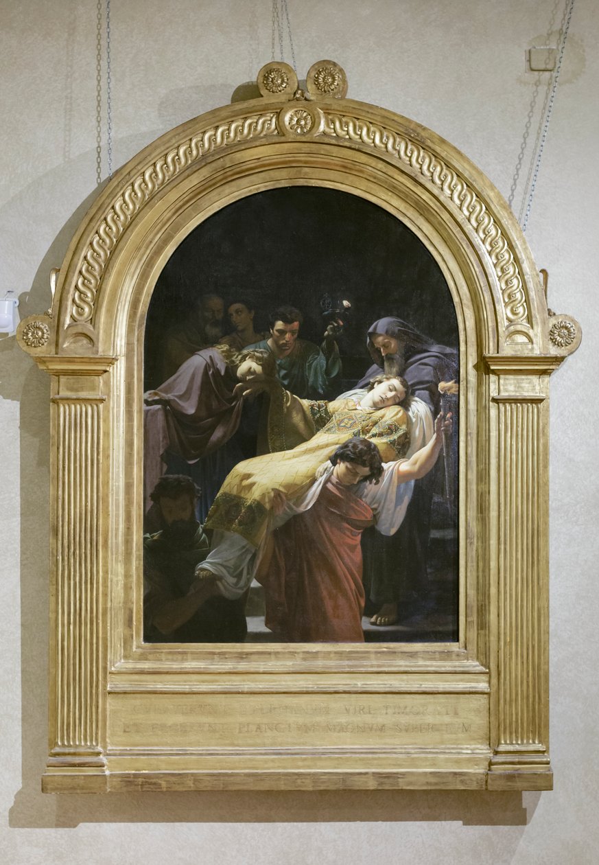 Szent István szállítása alkotó: Alessandro Franchi