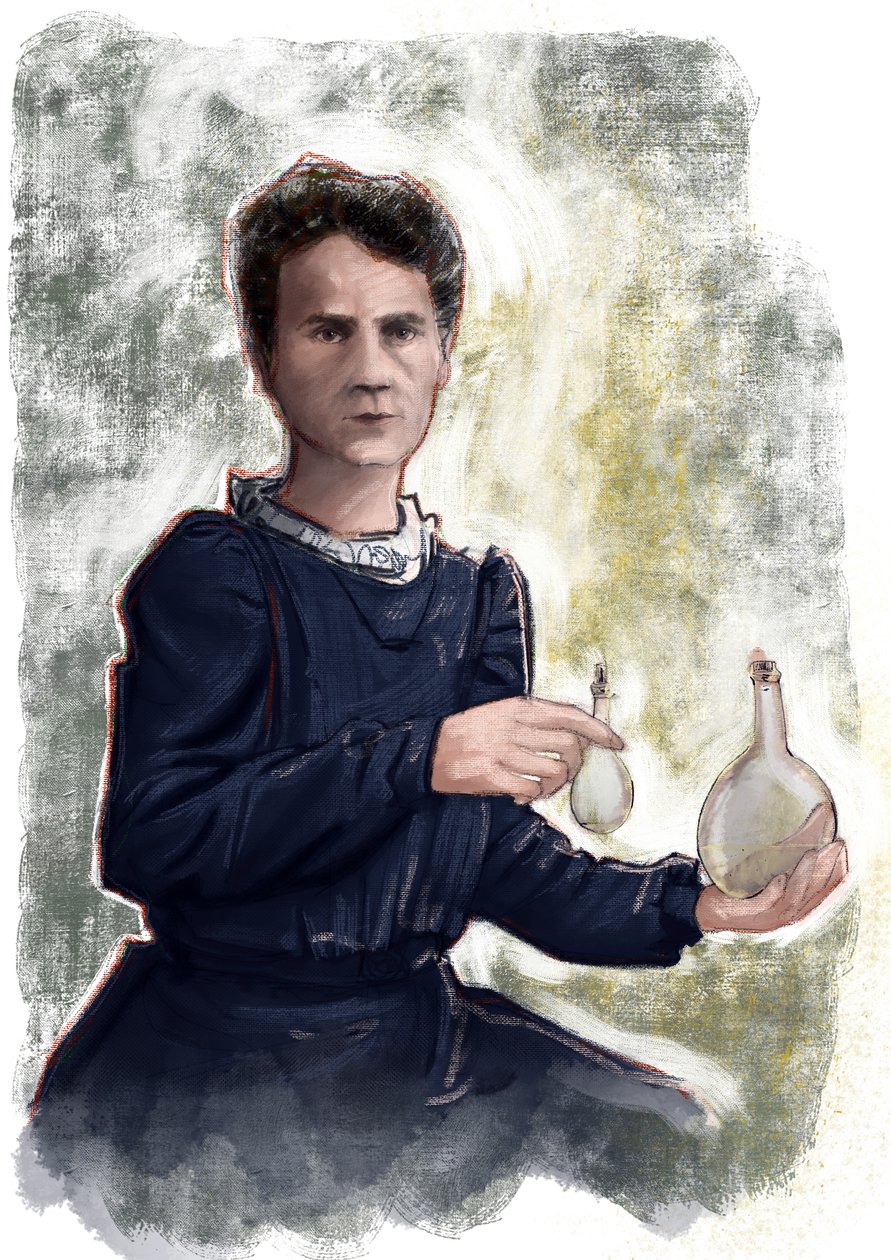 Marie Curie alkotó: Alessandro Lonati