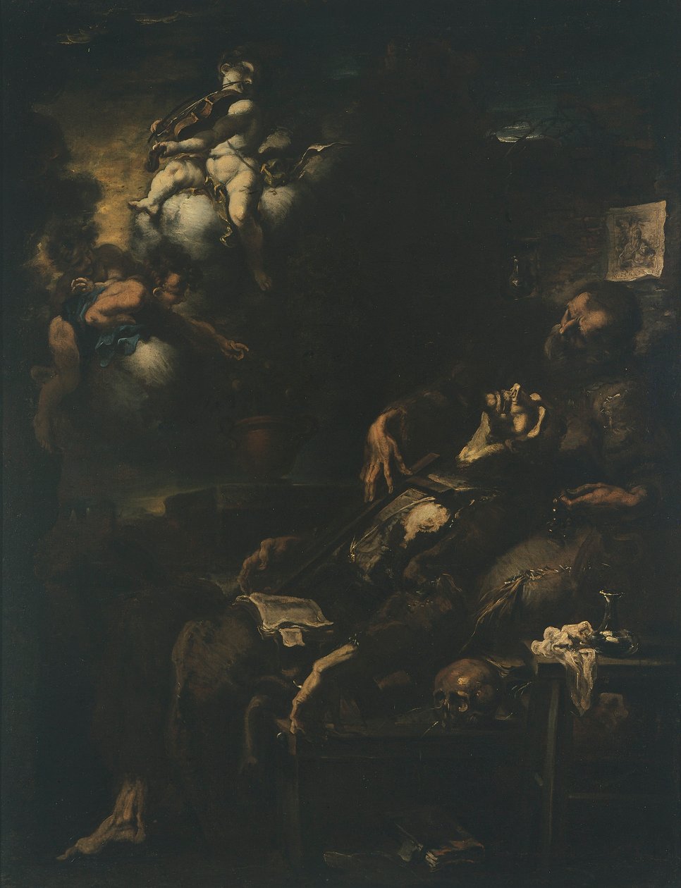 Szent Ferenc extázisa alkotó: Alessandro Magnasco