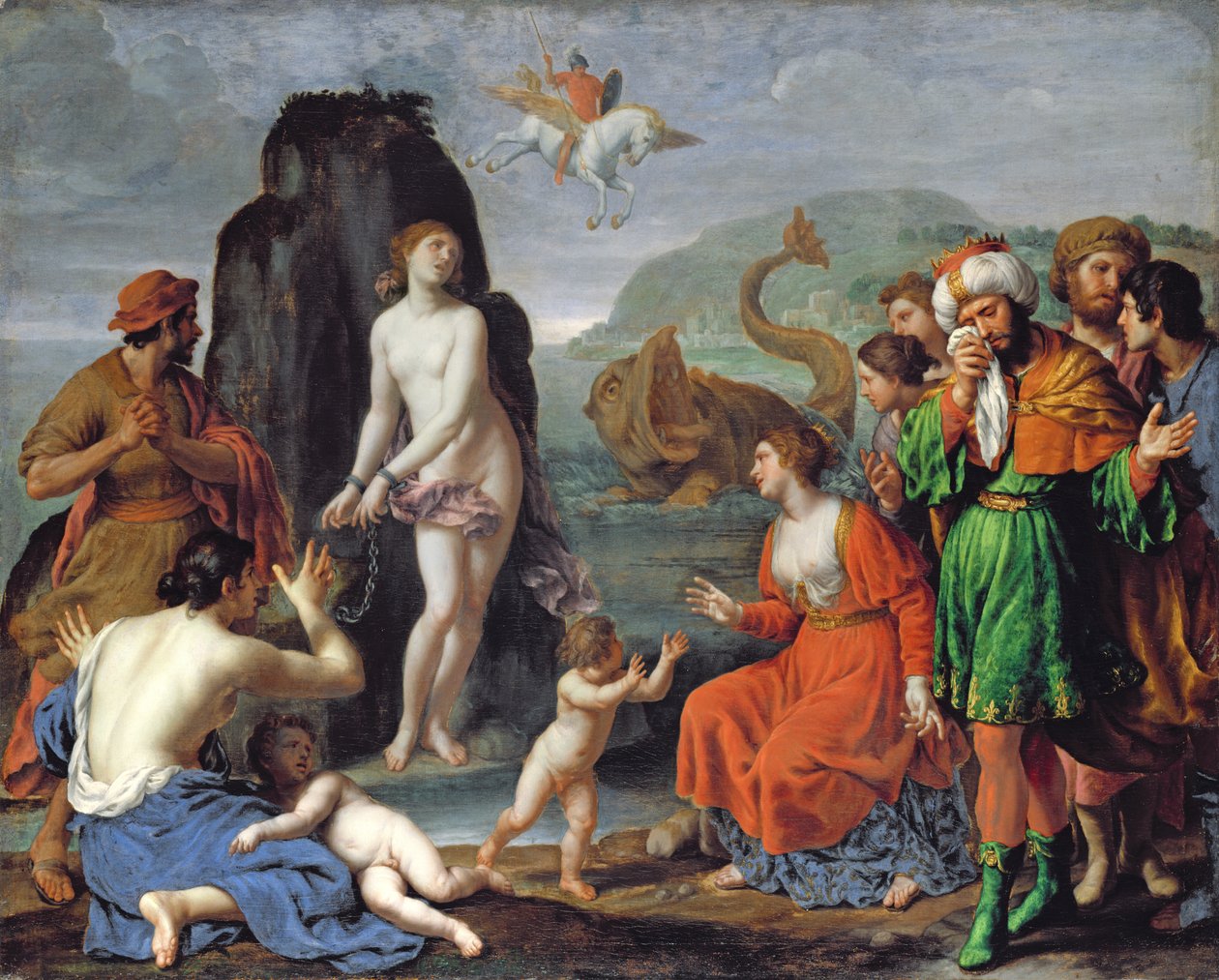 Perszeusz és Androméda alkotó: Alessandro Turchi