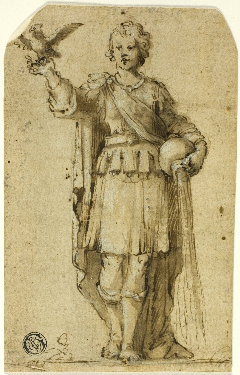 Szent Flórián alkotó: Alessandro Turchi