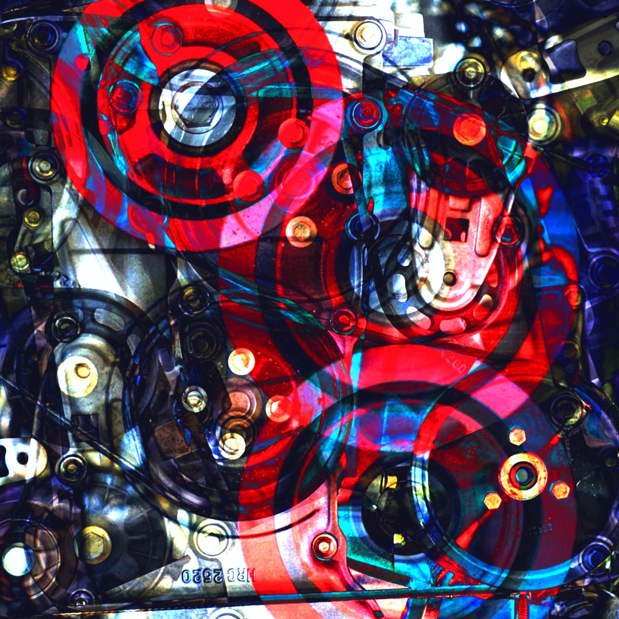 Mechanizmus, 2019,(kollázs) alkotó: Alex Caminker