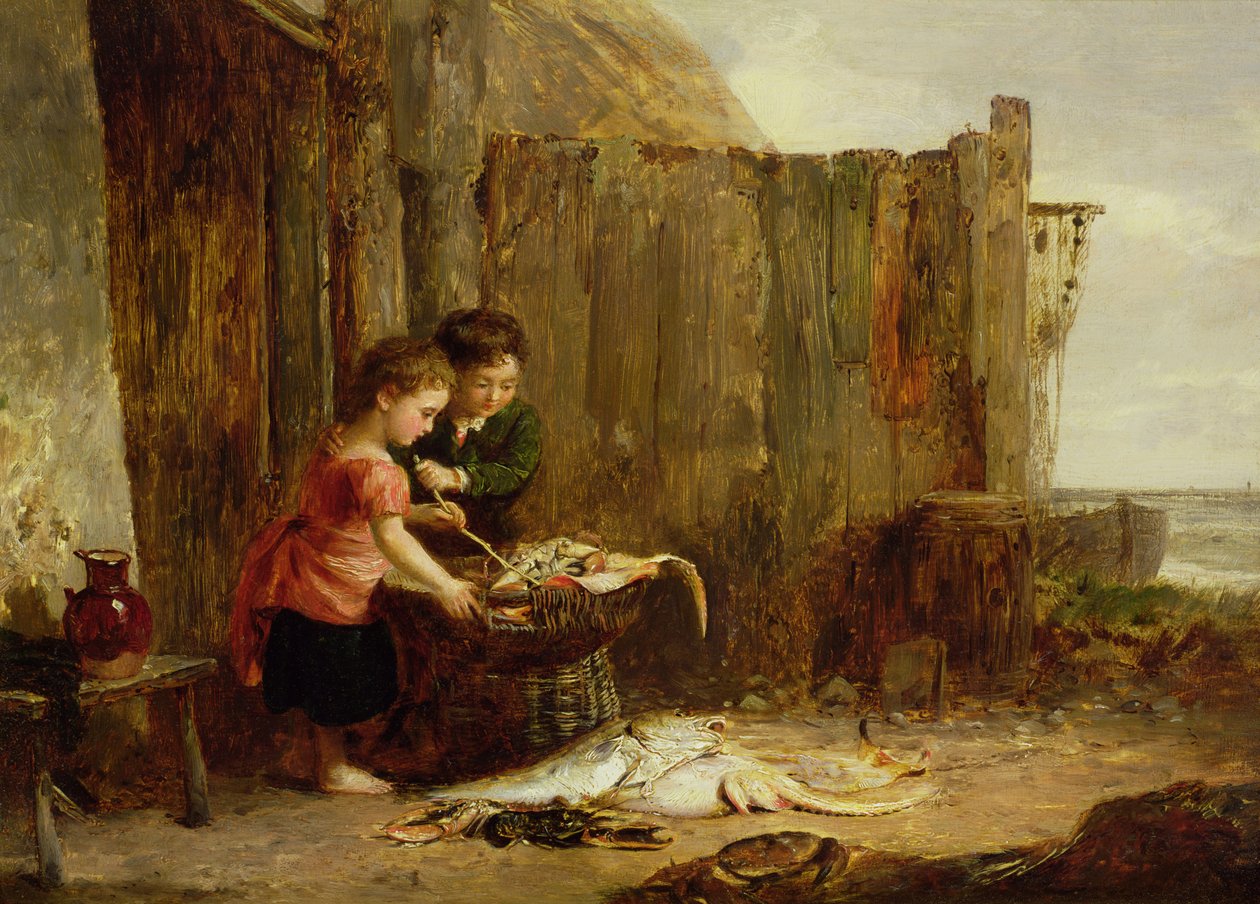 A reggeli fogás, 19. század alkotó: Alexander Jnr. Fraser