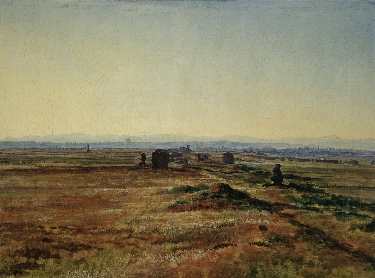 Via Appián naplementekor alkotó: Alexander Andreyevich Ivanov