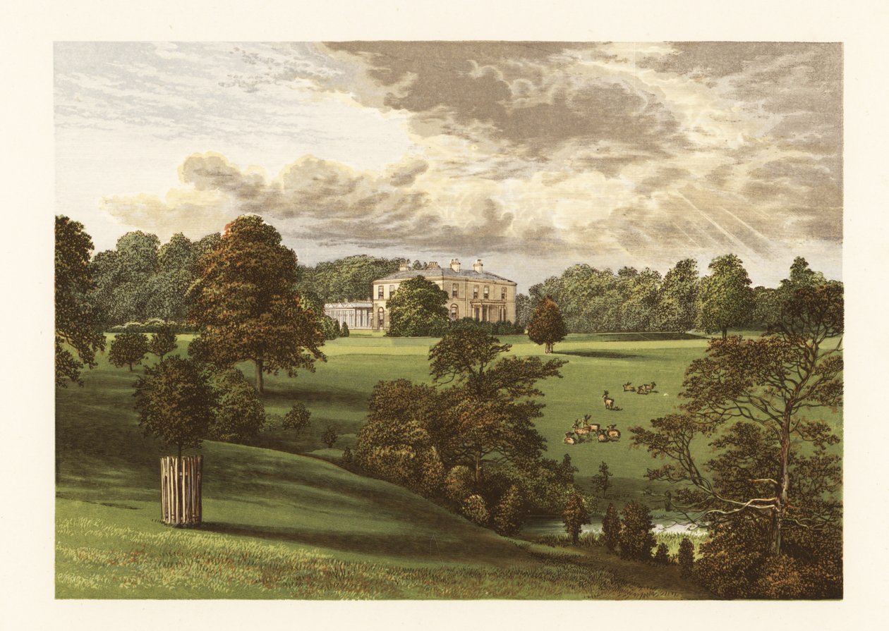 Ashcombe Park, Staffordshire, Anglia. alkotó: Alexander Francis (after) Lydon