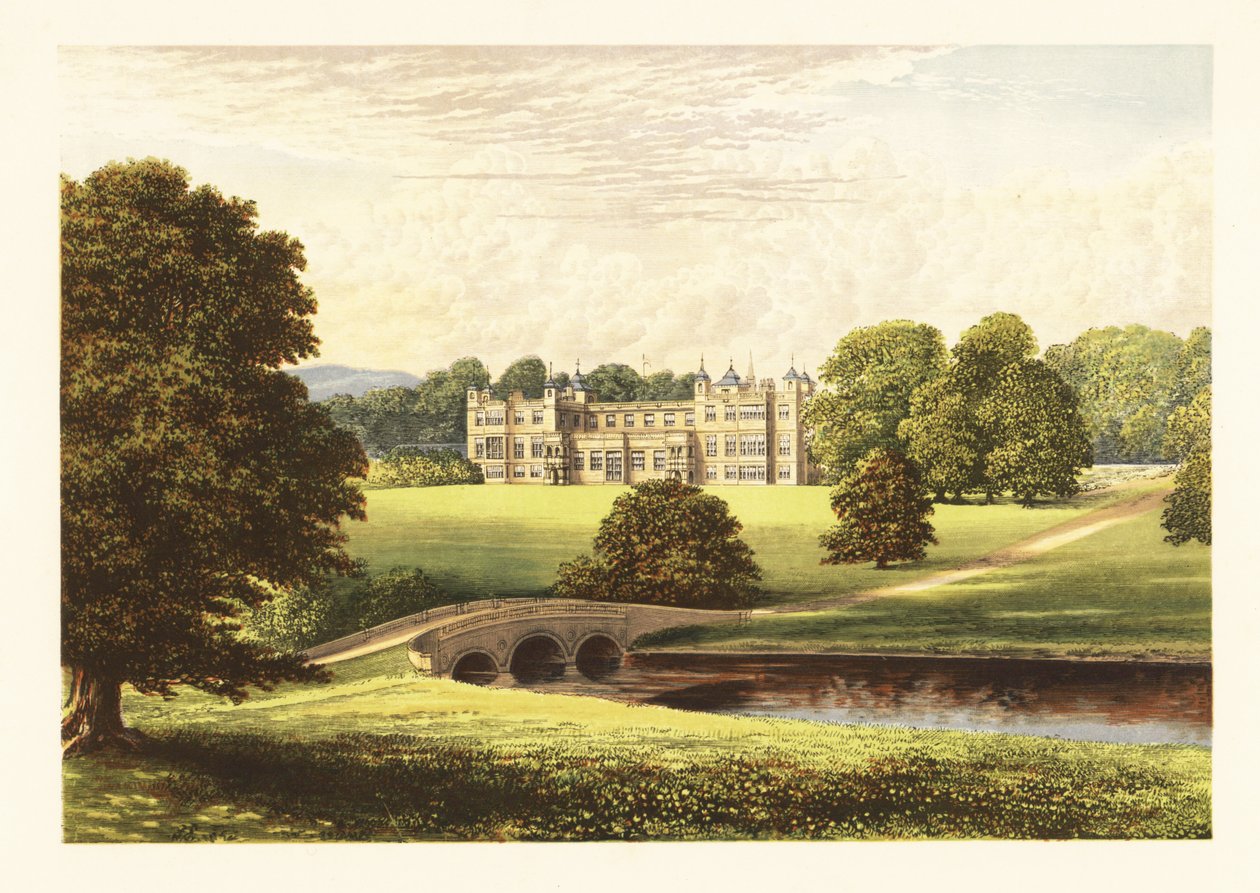 Audley End House, Essex, Anglia. alkotó: Alexander Francis (after) Lydon