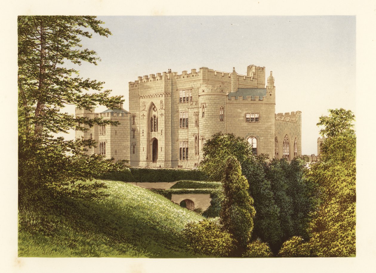 Birr kastély, Offaly megye, Írország. alkotó: Alexander Francis (after) Lydon