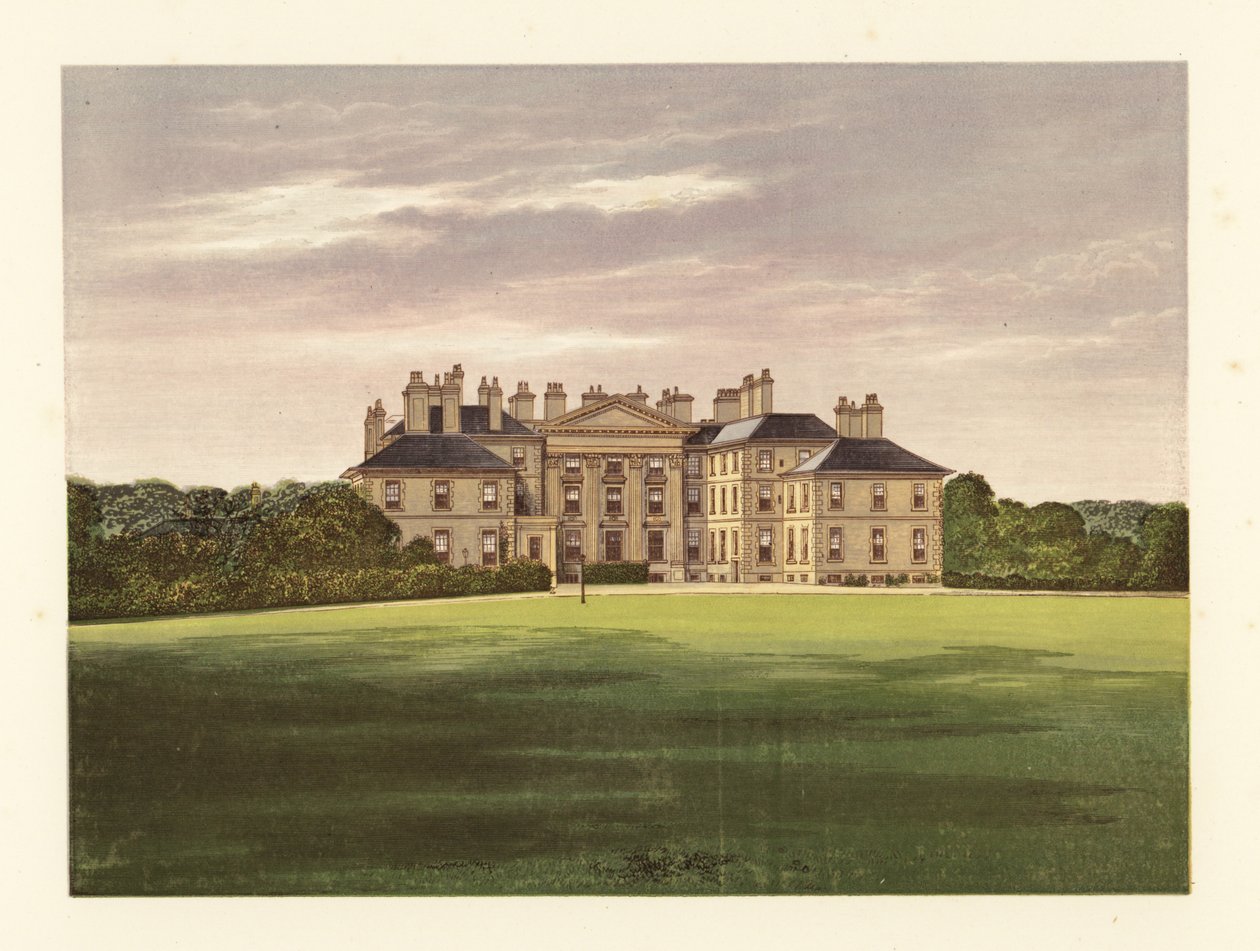 Dalkeith palota, Edinburgh, Skócia. alkotó: Alexander Francis (after) Lydon