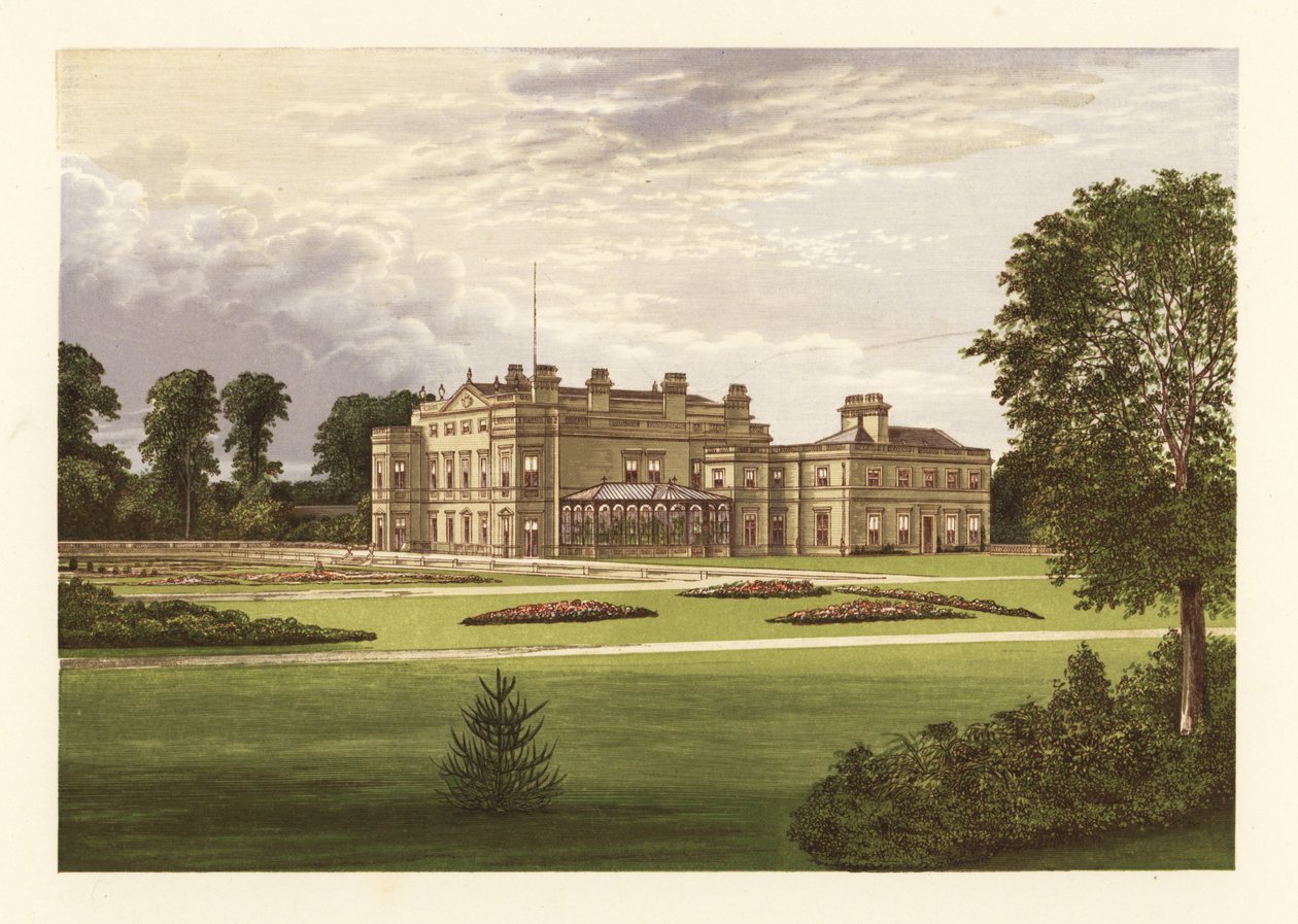 Dalton Hall, Yorkshire, Anglia. alkotó: Alexander Francis (after) Lydon