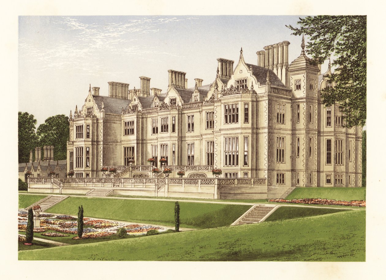 Dartrey House, Monaghan megye, Írország. alkotó: Alexander Francis (after) Lydon