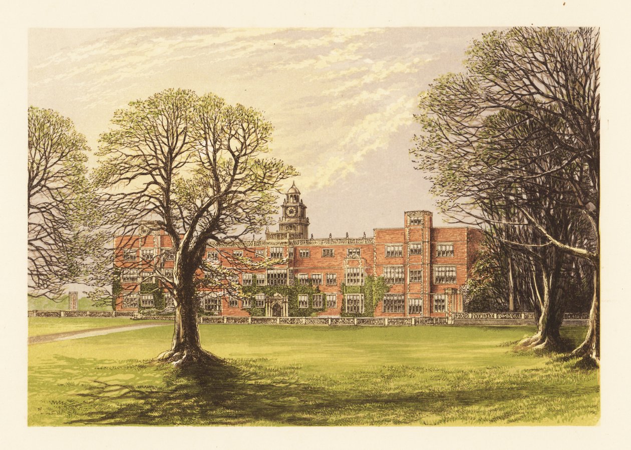 Hatfield House, Herefordshire, Anglia. alkotó: Alexander Francis (after) Lydon