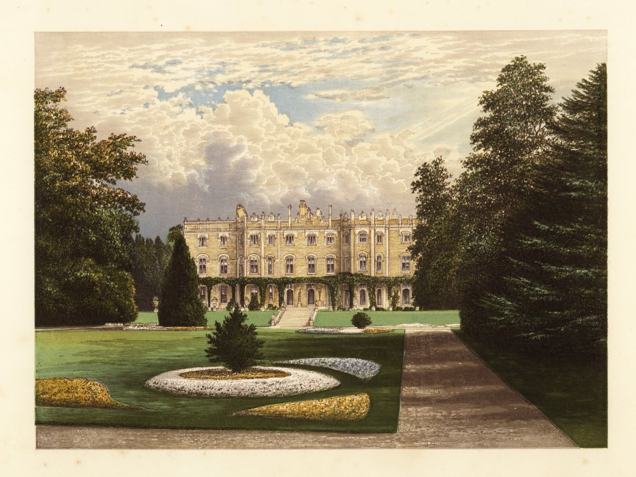 Hughenden Manor, Buckinghamshire, Anglia. alkotó: Alexander Francis (after) Lydon