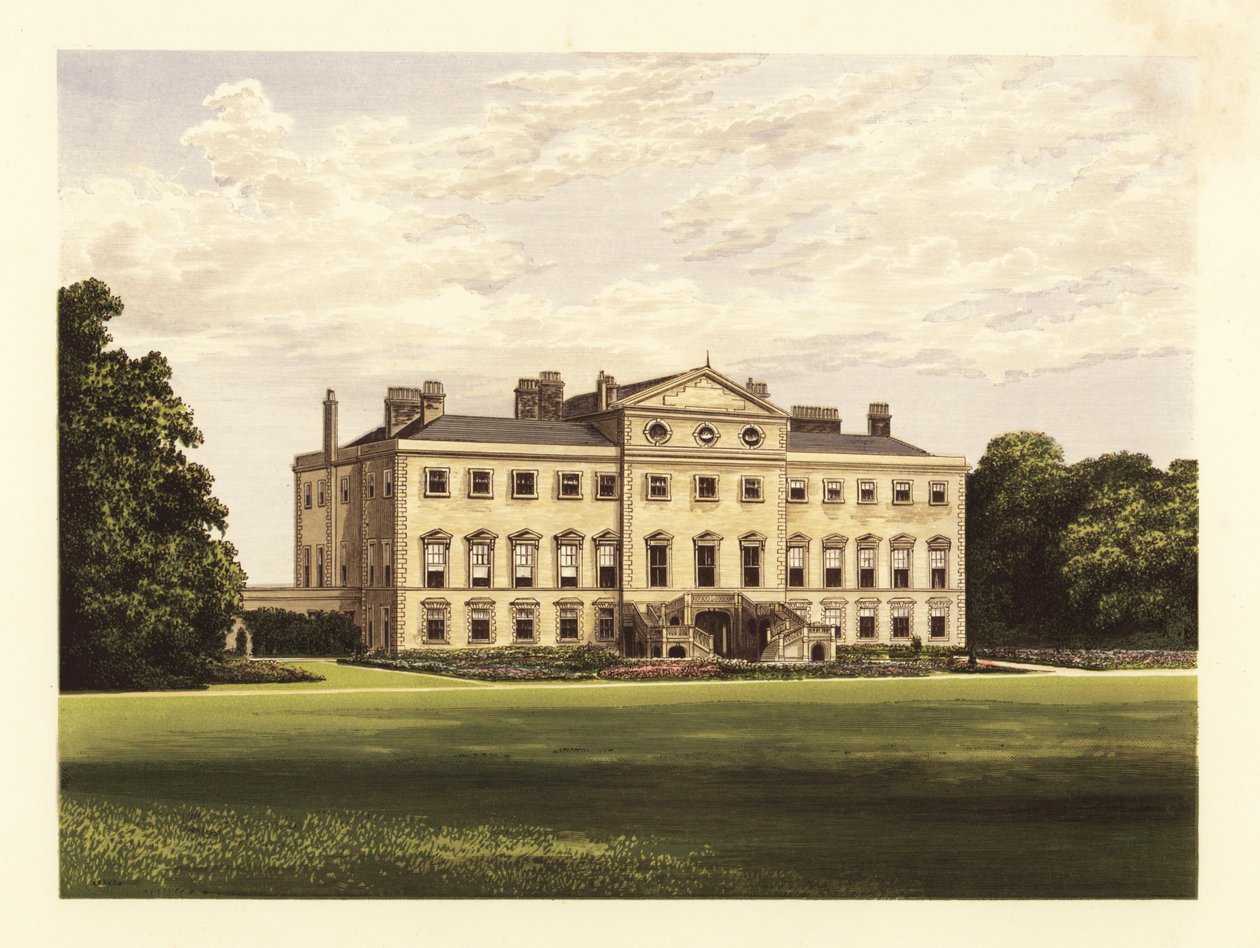 Lathom House, Lancashire, Anglia. alkotó: Alexander Francis (after) Lydon