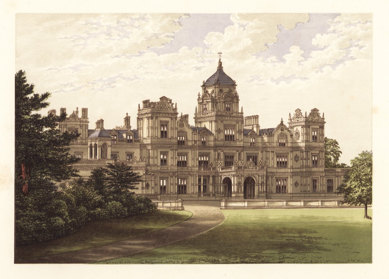 Westonbirt House, Gloucestershire, Anglia. alkotó: Alexander Francis (after) Lydon