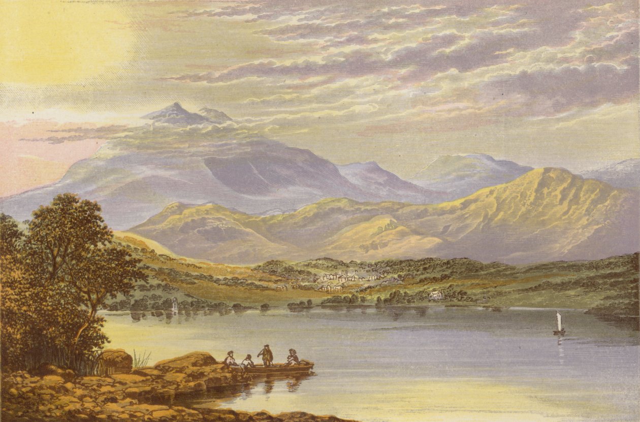 Coniston-tó alkotó: Alexander Francis Lydon