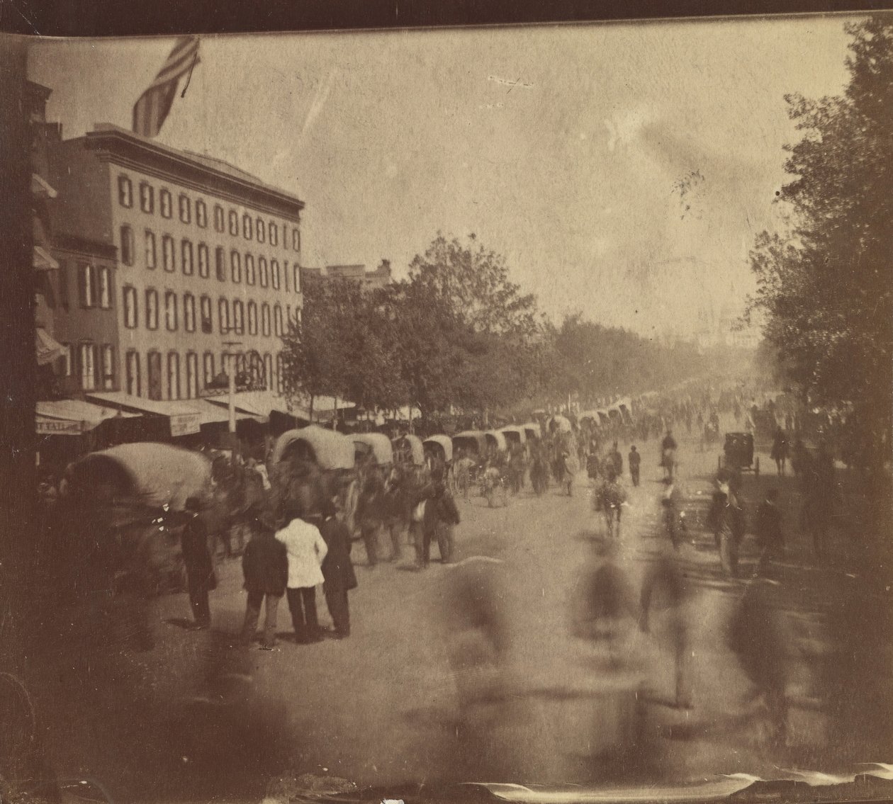 [Grand Army Review, Washington, D.C.], 1865. május. alkotó: Alexander Gardner