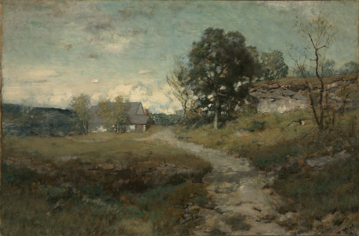 Arkville-i táj alkotó: Alexander H. Wyant