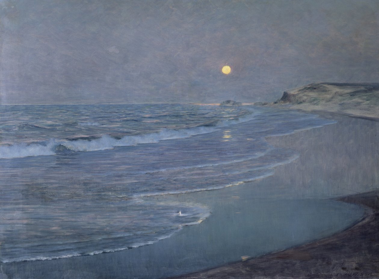 Tengeri táj, 1892-93 körül alkotó: Alexander Harrison