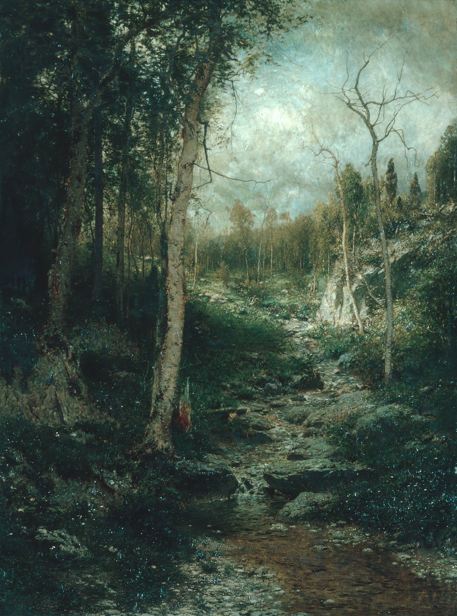 Egy régi tisztás, 1881. alkotó: Alexander Helwig Wyant