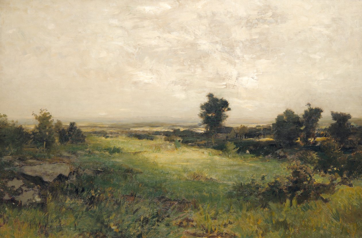 Housatonic Valley, kb. 1880-1890. alkotó: Alexander Helwig Wyant