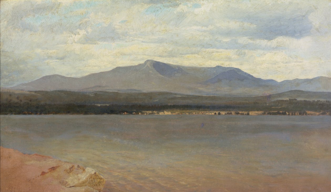 Champlain-tó alkotó: Alexander Helwig Wyant