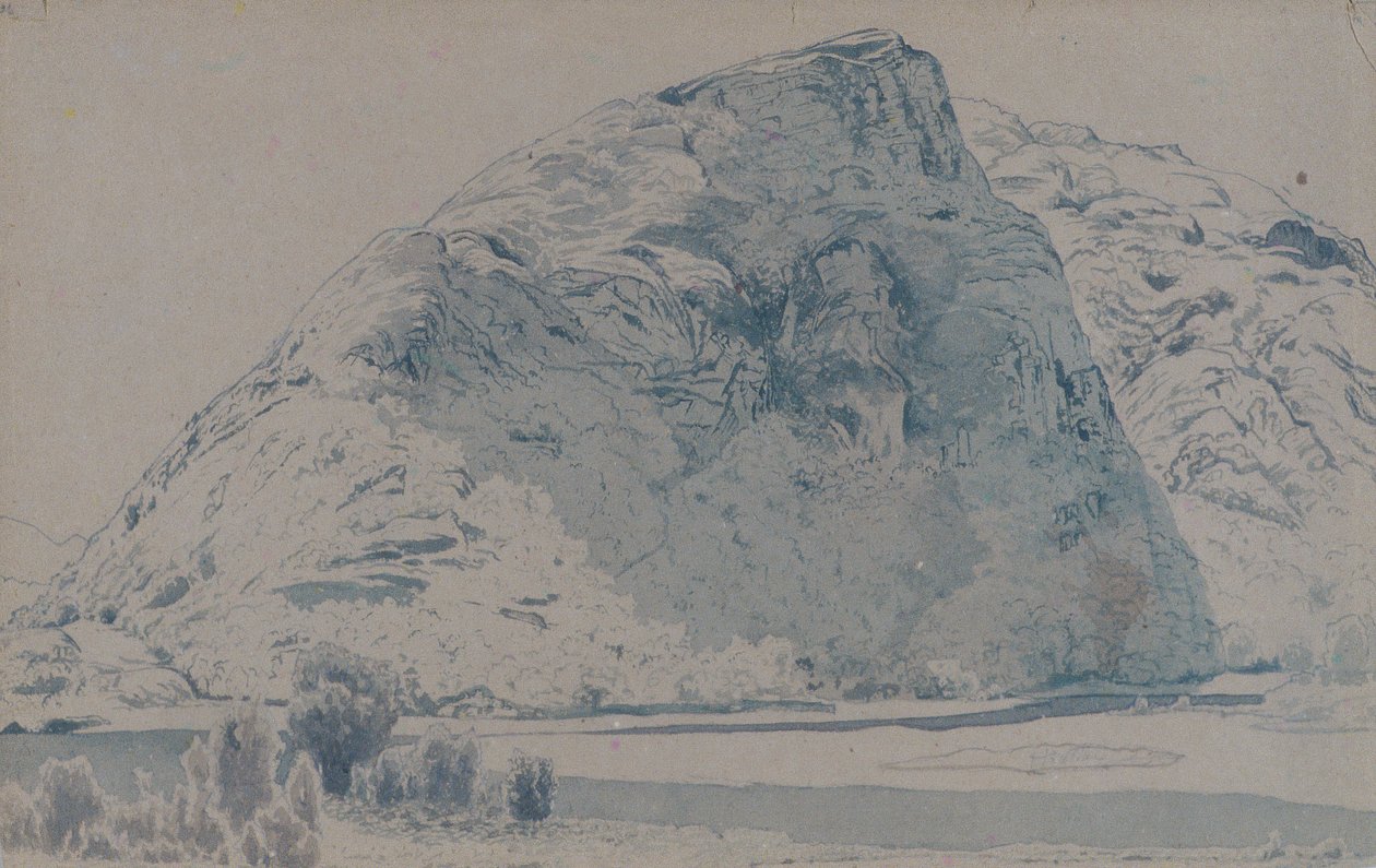 Hegyi táj,. alkotó: Alexander Helwig Wyant