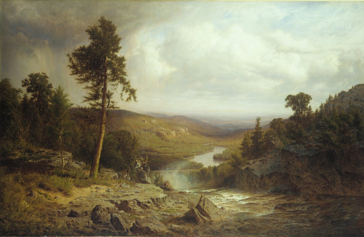 Tennessee, 1866. alkotó: Alexander Helwig Wyant