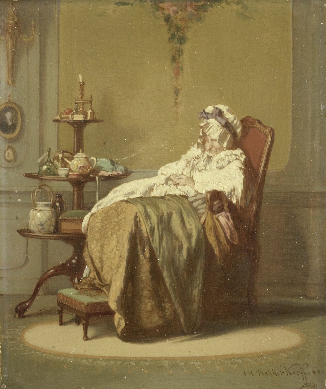 Pihenni alkotó: Alexander Hugo Bakker Korff