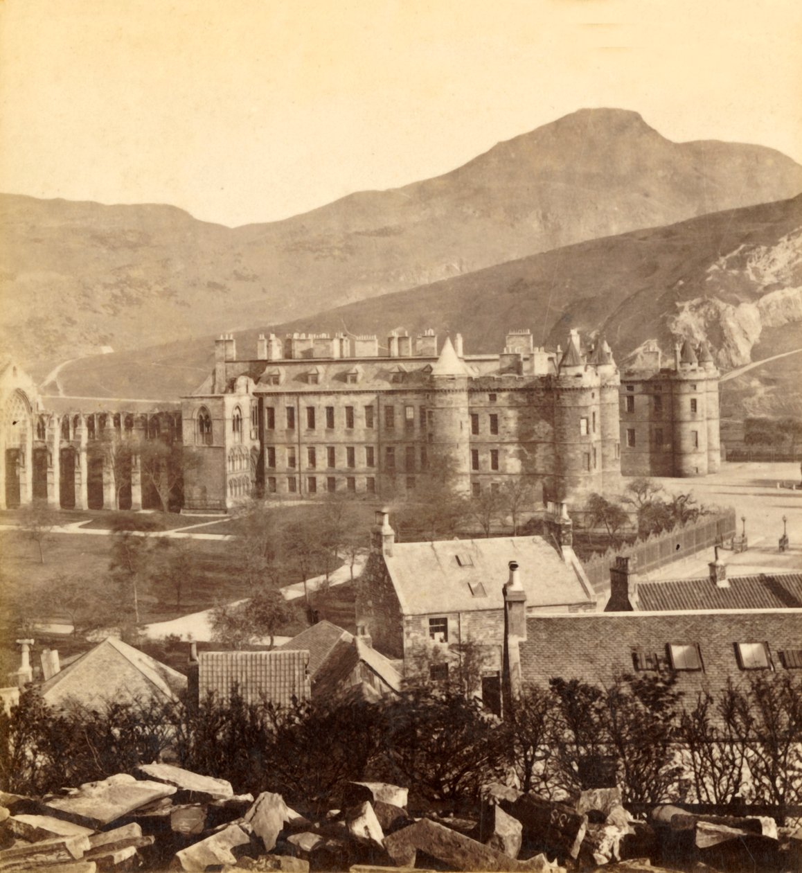 „Holyrood-palota”, 1912. alkotó: Alexander Inglis