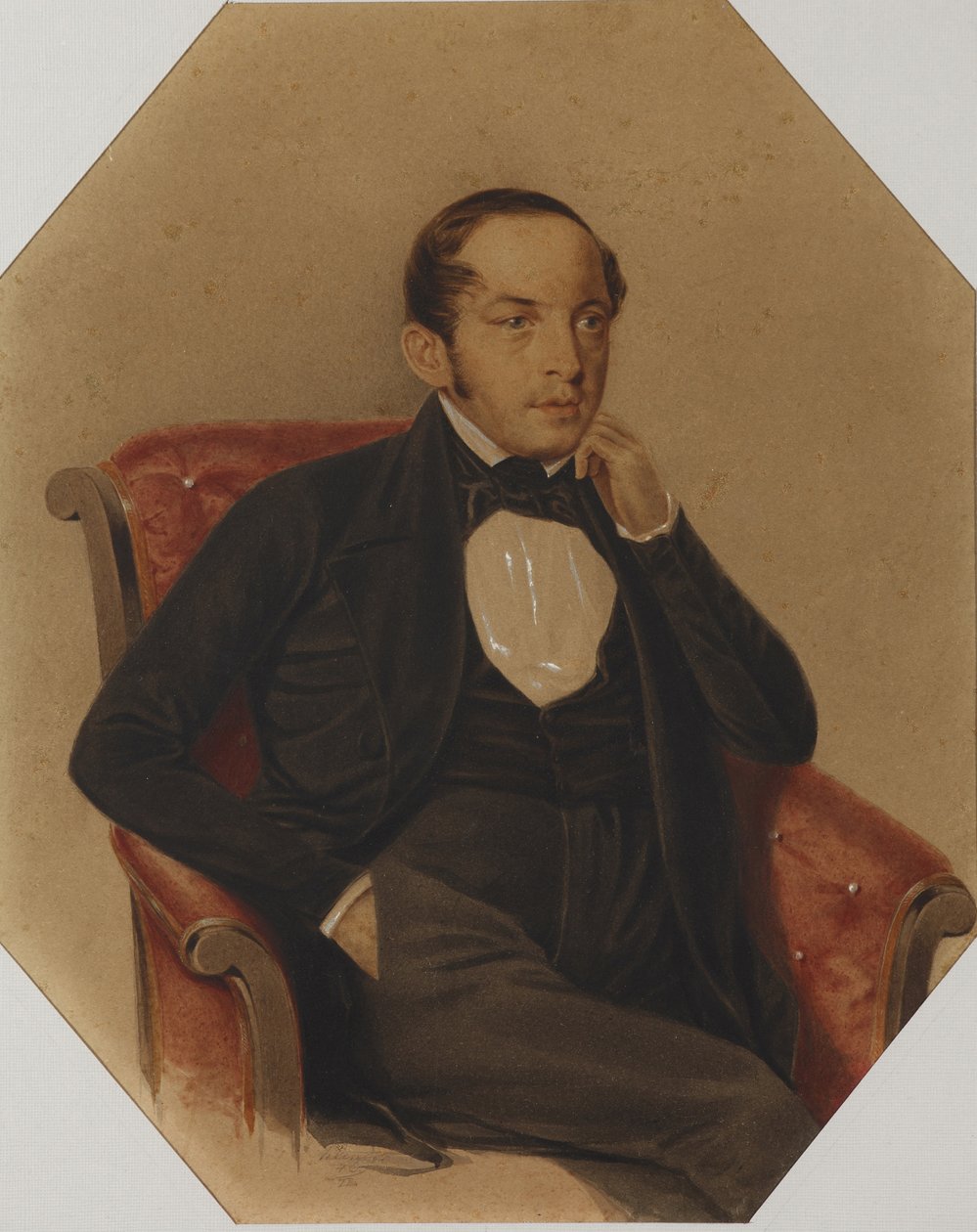 Vaszilij Petrovics Zubkov 1799-1862, 1846. alkotó: Alexander Ivanovich Klünder