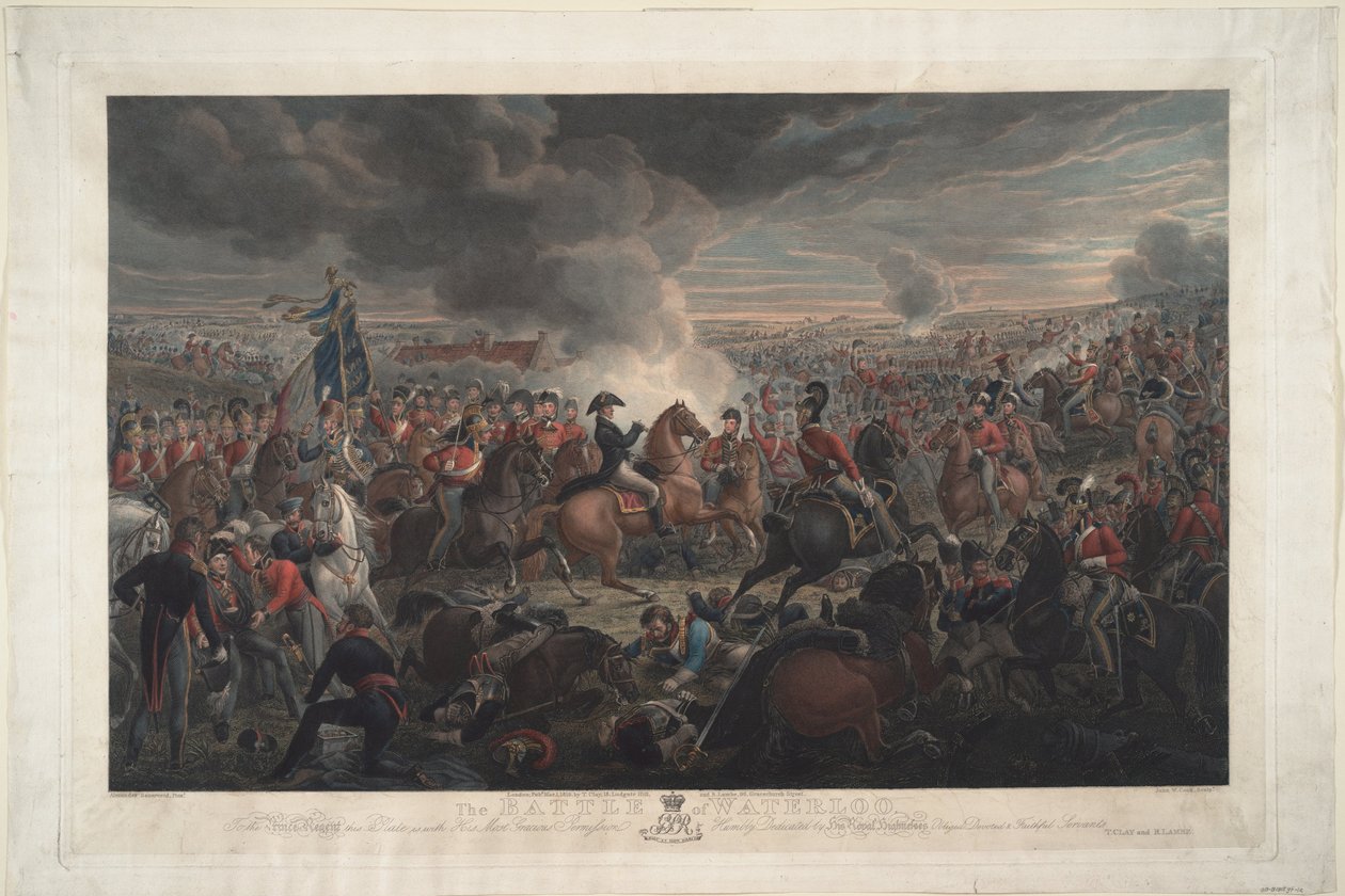 A Waterloo-i csata alkotó: Alexander Ivanovich Sauerweid