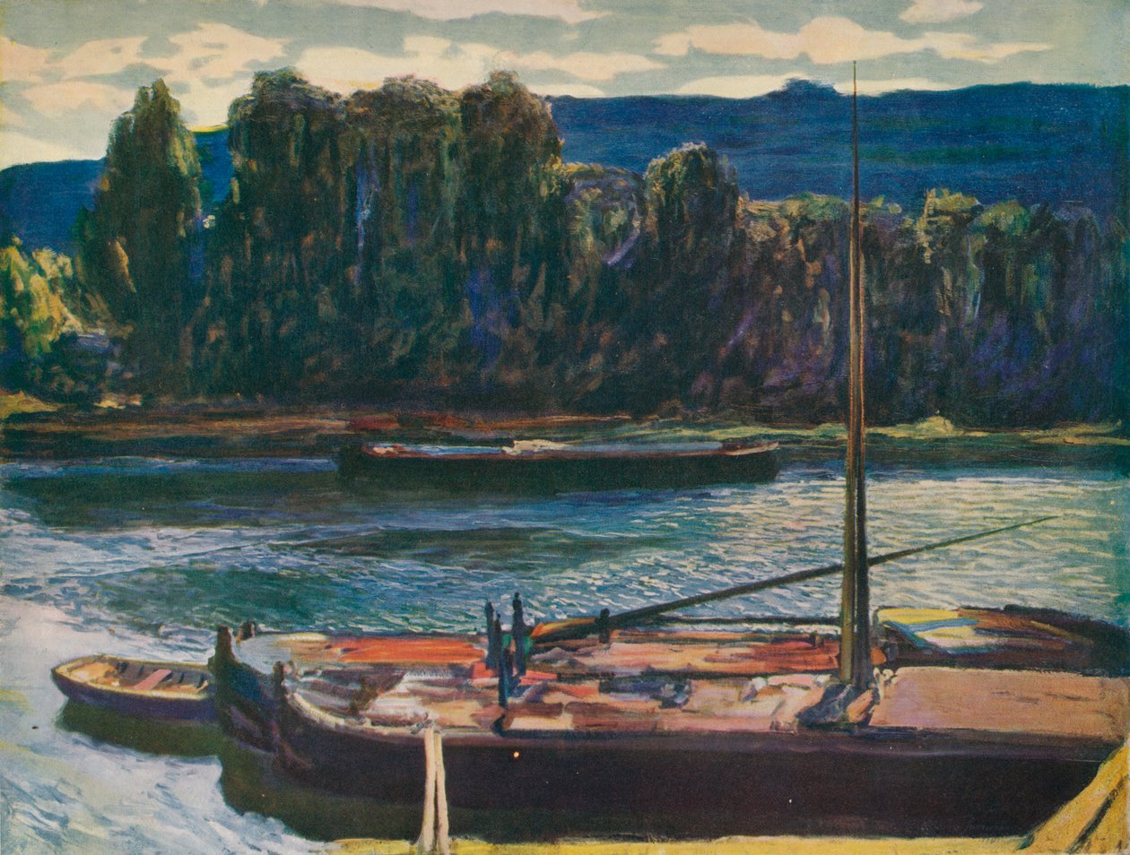 Este a Szajnán, 1910, 1912 alkotó: Alexander Jamieson