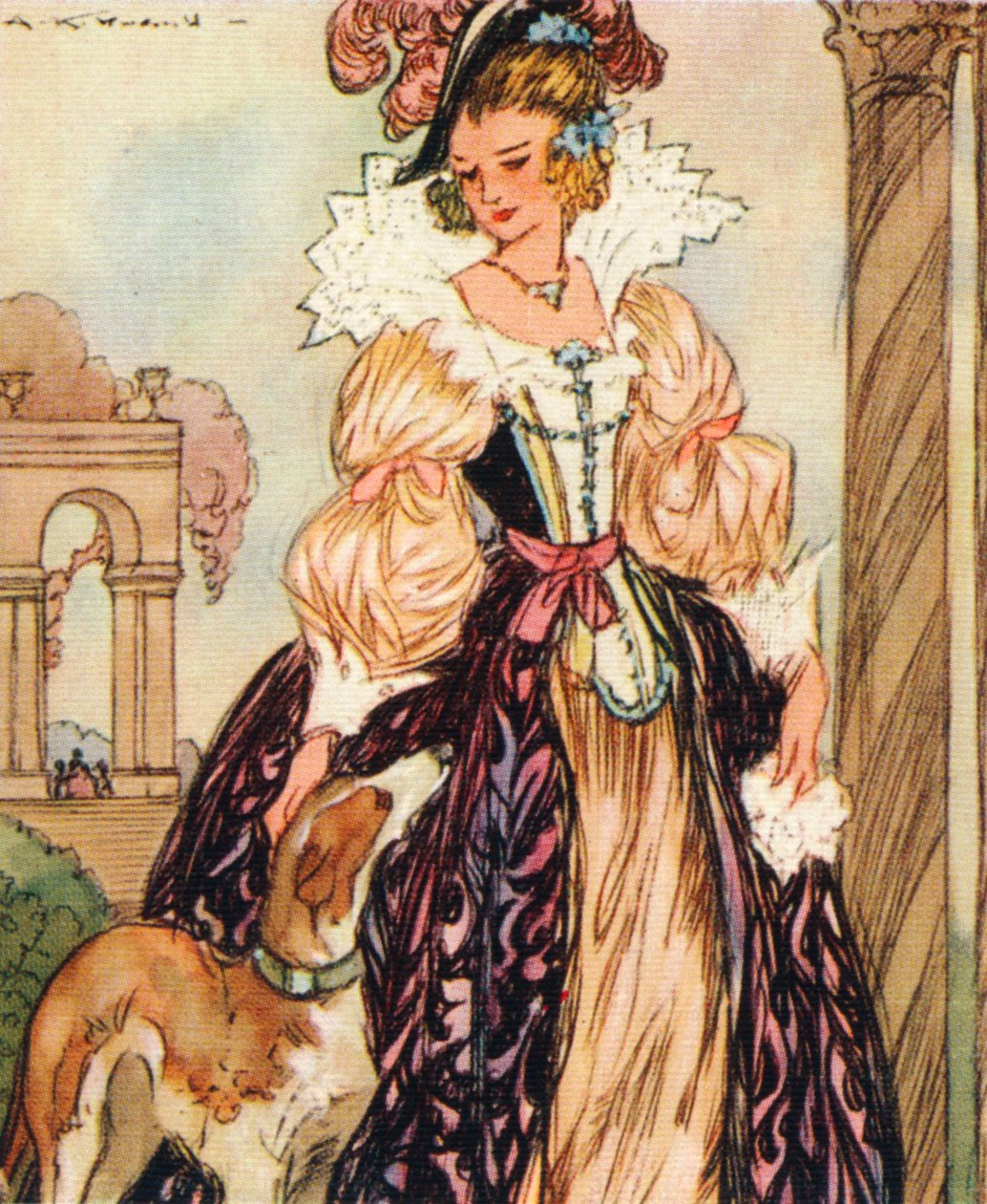 Louise de la Vallière, 1644-1710, 1937 alkotó: Alexander K. MacDonald